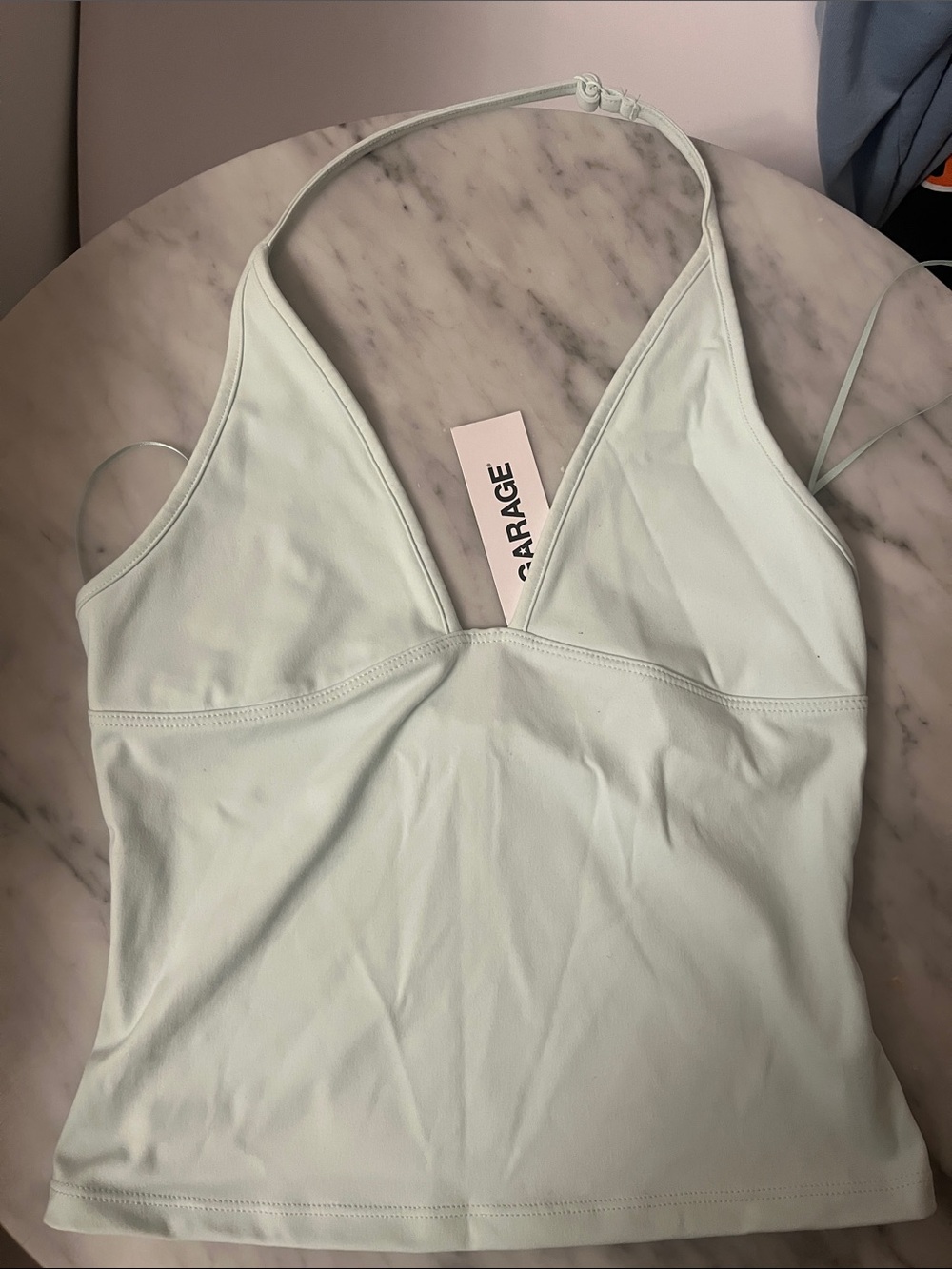 Garage Women's Mint Green Halter Cami